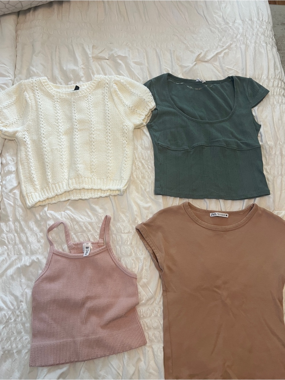 Little Girls Trendy Mix & Match Tops - 4 Piece Variety Lot